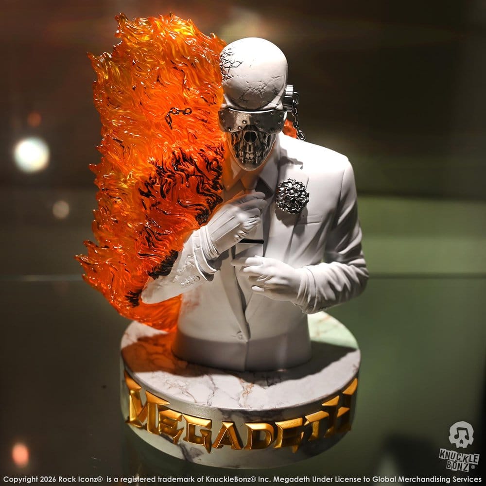 Knucklebonz Megadeth Final Studio Album 3D Vinyl Statue