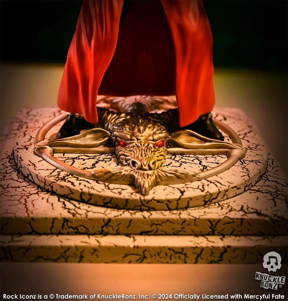 Knucklebonz Mercyful Fate King Diamond III (Red Version) Statue