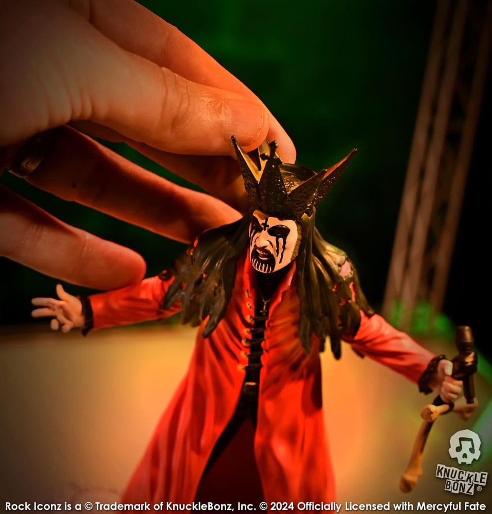 Knucklebonz Mercyful Fate King Diamond III (Red Version) Statue