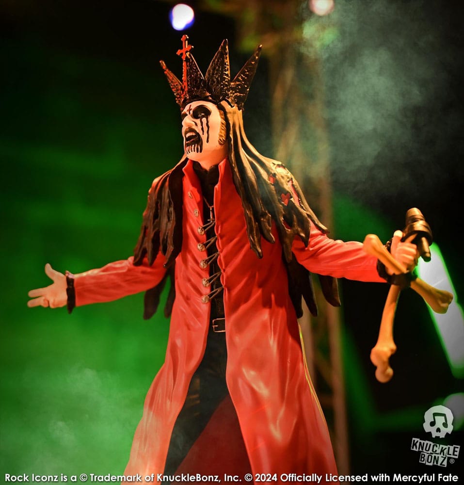 Knucklebonz Mercyful Fate King Diamond III (Red Version) Statue