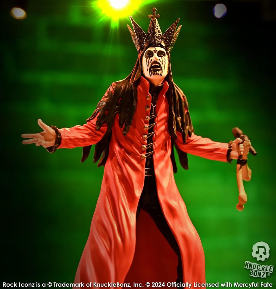 Knucklebonz Mercyful Fate King Diamond III (Red Version) Statue