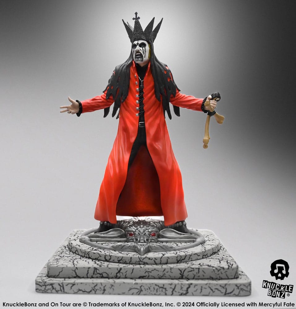 Knucklebonz Mercyful Fate King Diamond III (Red Version) Statue