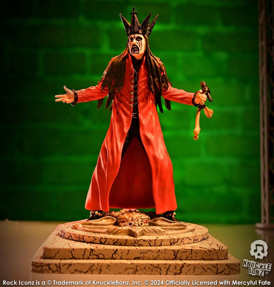 Knucklebonz Mercyful Fate King Diamond III (Red Version) Statue