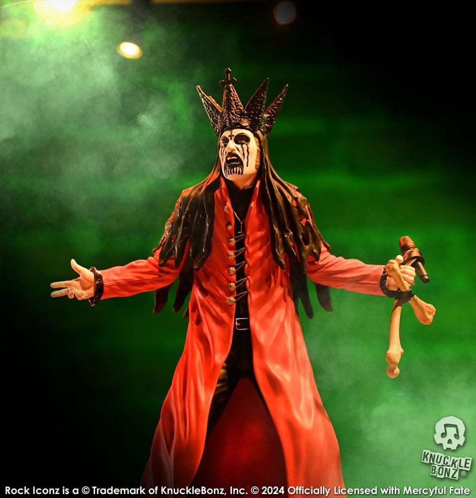 Knucklebonz Mercyful Fate King Diamond III (Red Version) Statue