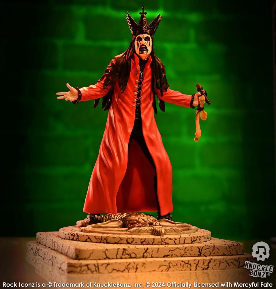 Knucklebonz Mercyful Fate King Diamond III (Red Version) Statue