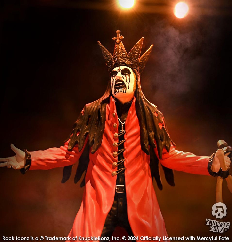 Knucklebonz Mercyful Fate King Diamond III (Red Version) Statue