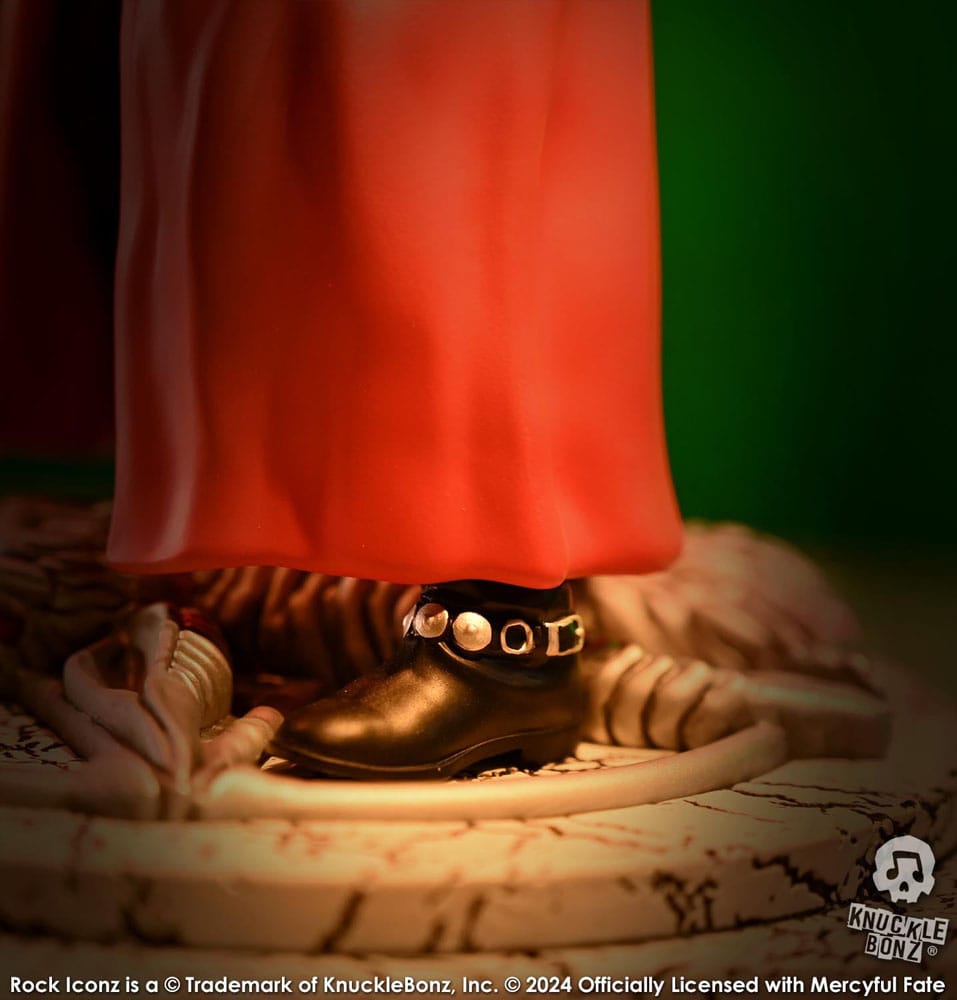 Knucklebonz Mercyful Fate King Diamond III (Red Version) Statue