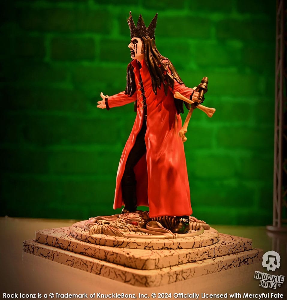 Knucklebonz Mercyful Fate King Diamond III (Red Version) Statue