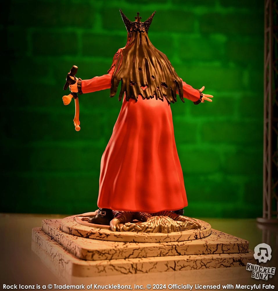 Knucklebonz Mercyful Fate King Diamond III (Red Version) Statue