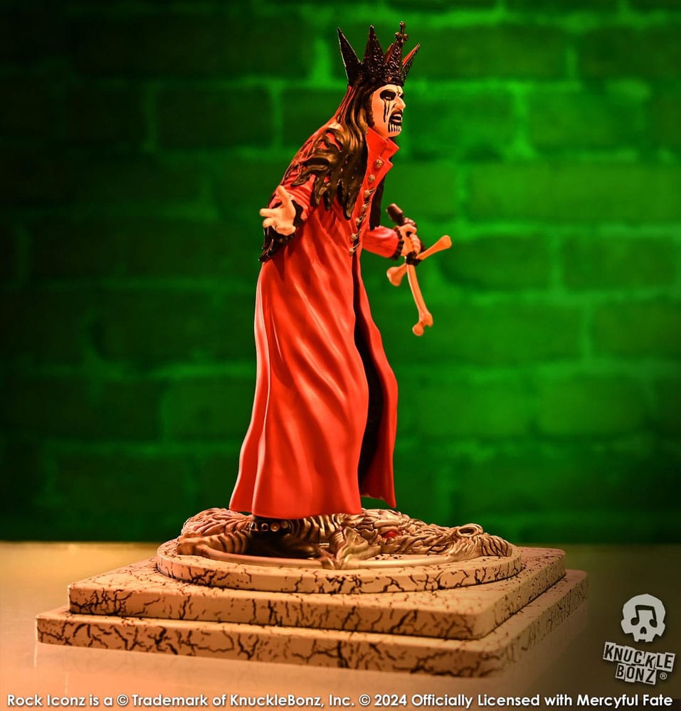 Knucklebonz Mercyful Fate King Diamond III (Red Version) Statue