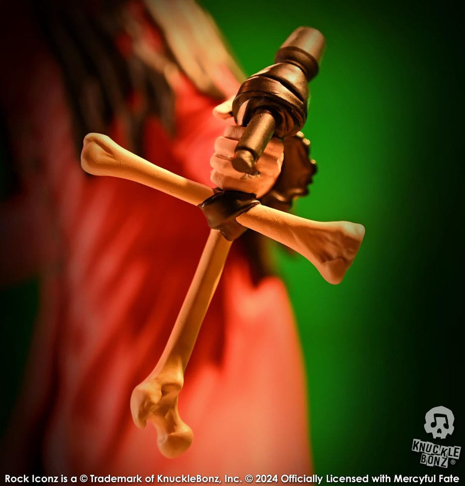 Knucklebonz Mercyful Fate King Diamond III (Red Version) Statue