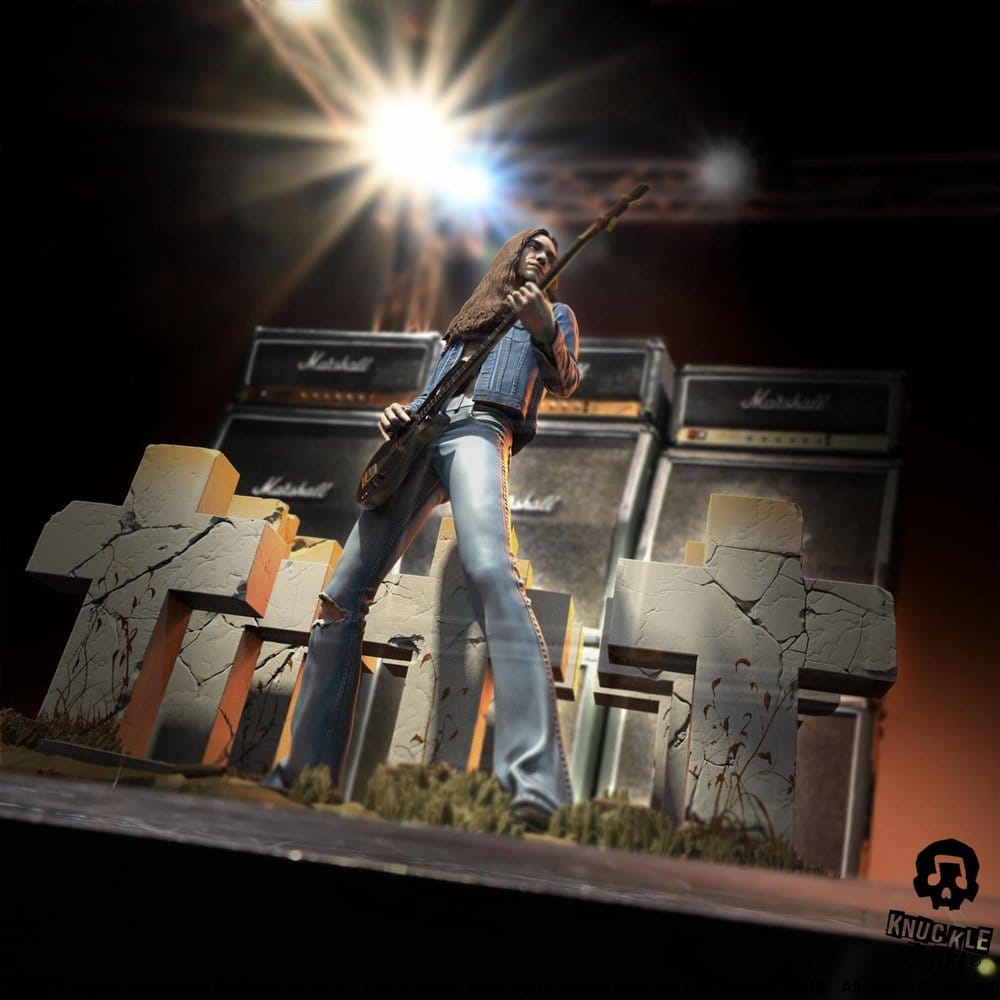 Knucklebonz Metallica Cliff Burton III Rock Iconz Figur