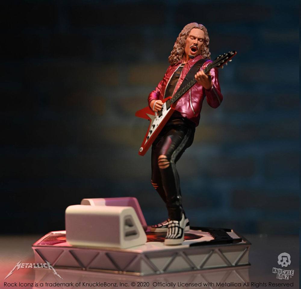 Knucklebonz Metallica Kirk Hammett Limited Edition Rock Iconz Statue