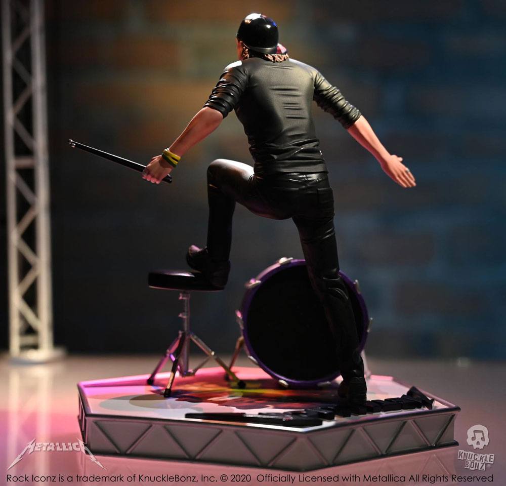 Knucklebonz Metallica Lars Ulrich Limited Edition Rock Iconz Statue