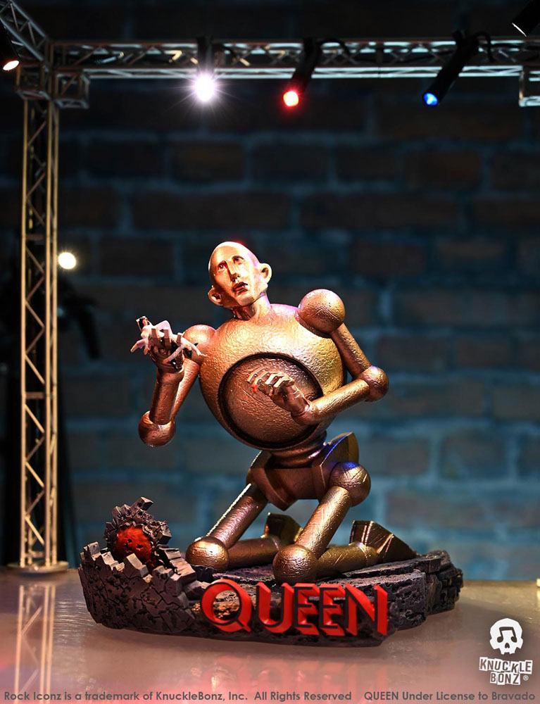 Knucklebonz Queen Robot (News of the World) Statue