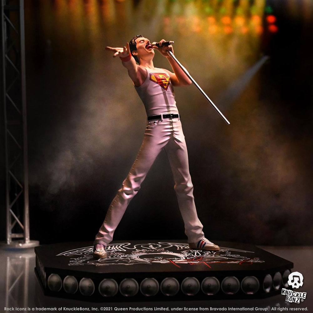 Knucklebonz Queen Rock Iconz Statue Freddie Mercury Limited Edition