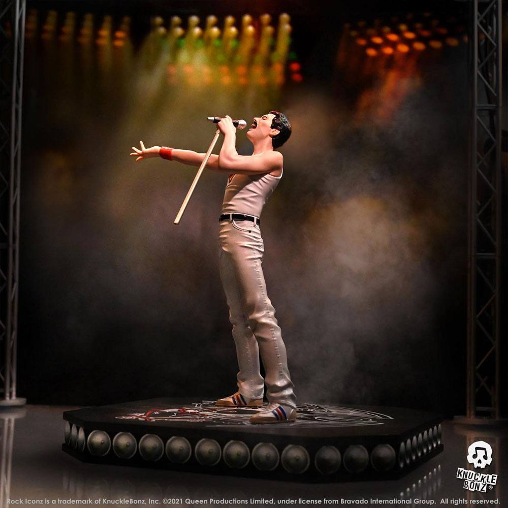 Knucklebonz Queen Rock Iconz Statue Freddie Mercury Limited Edition