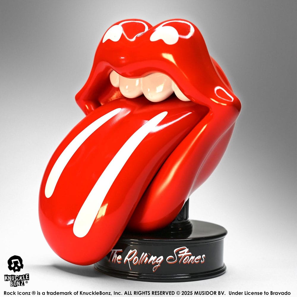 Knucklebonz Rolling Stones Licks (Classic Version) 3D Vinyl Statue 22 cm