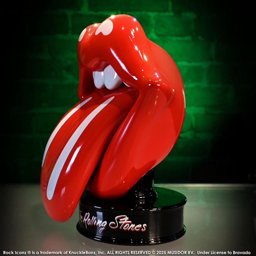 Knucklebonz Rolling Stones Licks (Classic Version) 3D Vinyl Statue 22 cm