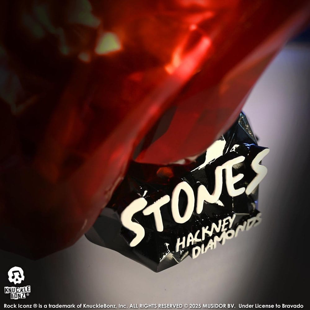 Knucklebonz Rolling Stones Licks (Hackney Diamonds Version) 3D Vinyl Statue