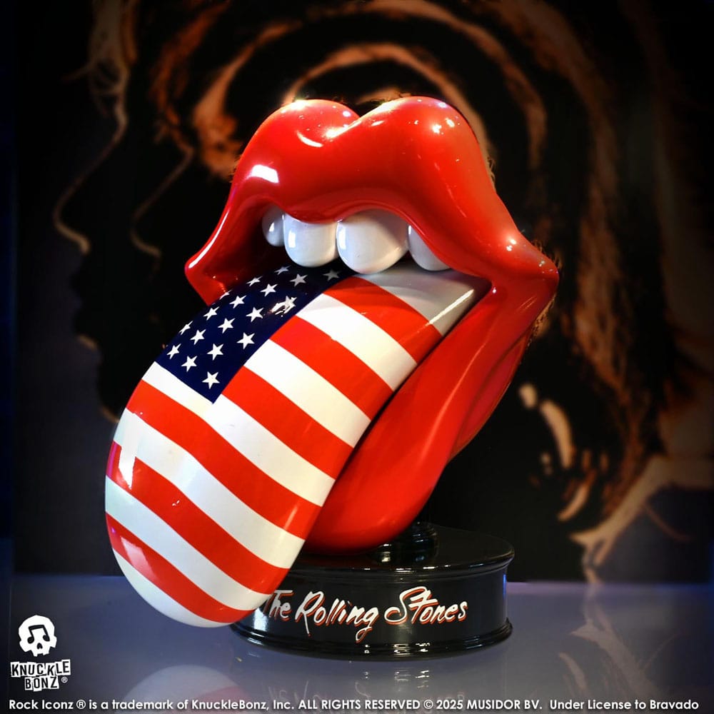 Knucklebonz Rolling Stones Licks (US Version) 3D Vinyl Statue