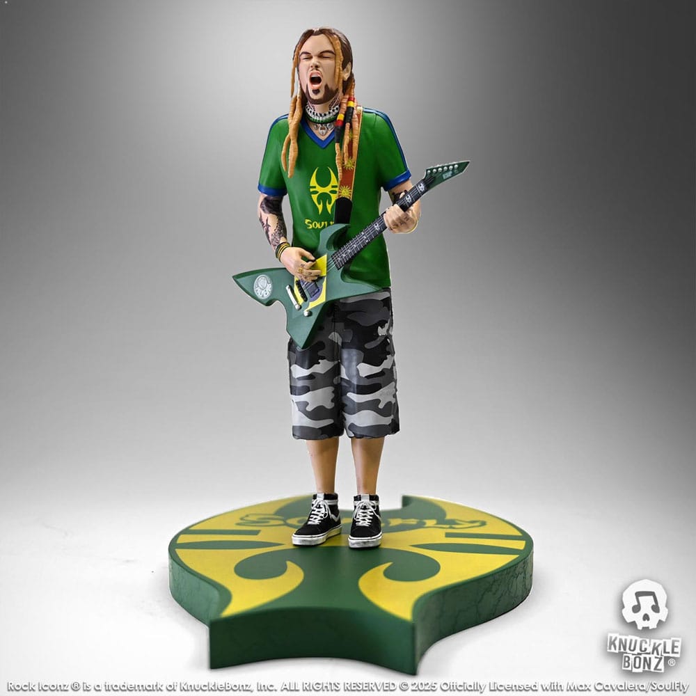 Knucklebonz Soulfly Max Cavalera Rock Iconz Statue