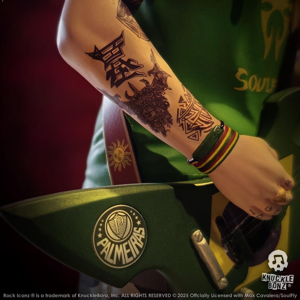 Knucklebonz Soulfly Max Cavalera Rock Iconz Statue