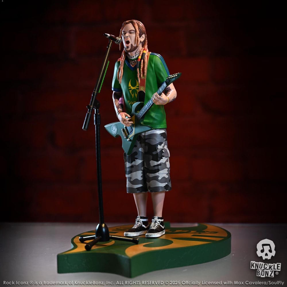 Knucklebonz Soulfly Max Cavalera Rock Iconz Statue