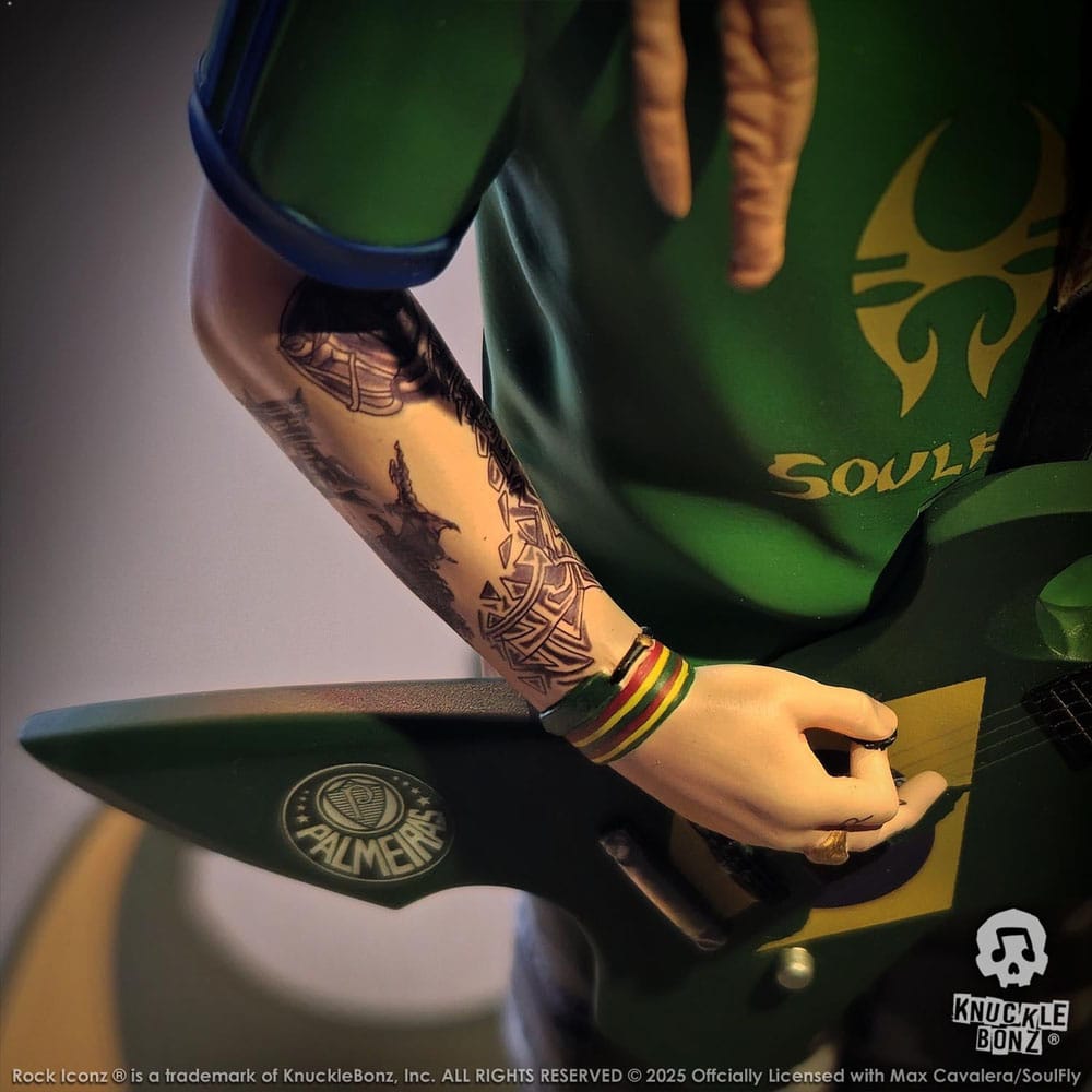Knucklebonz Soulfly Max Cavalera Rock Iconz Statue