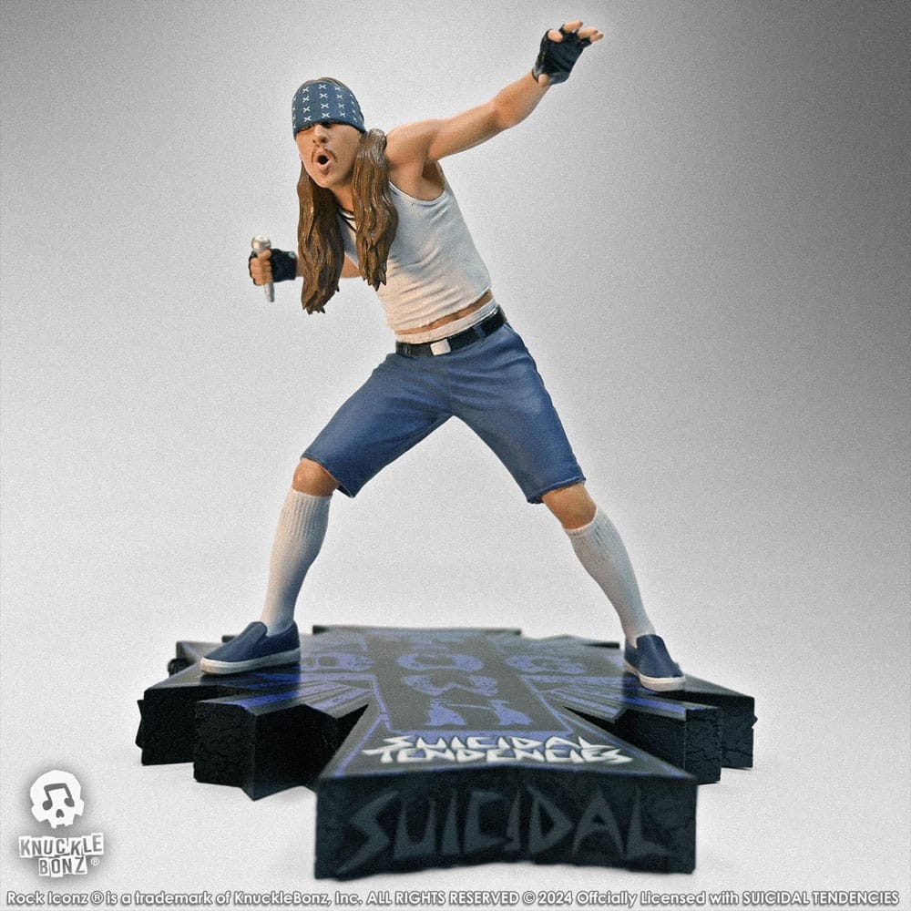 Knucklebonz Suicidal Tendencies Mike Muir Rock Iconz Statue