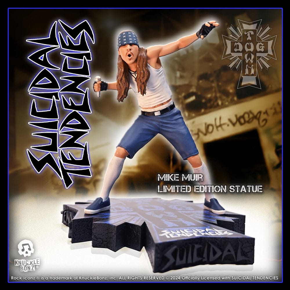 Knucklebonz Suicidal Tendencies Mike Muir Rock Iconz Statue