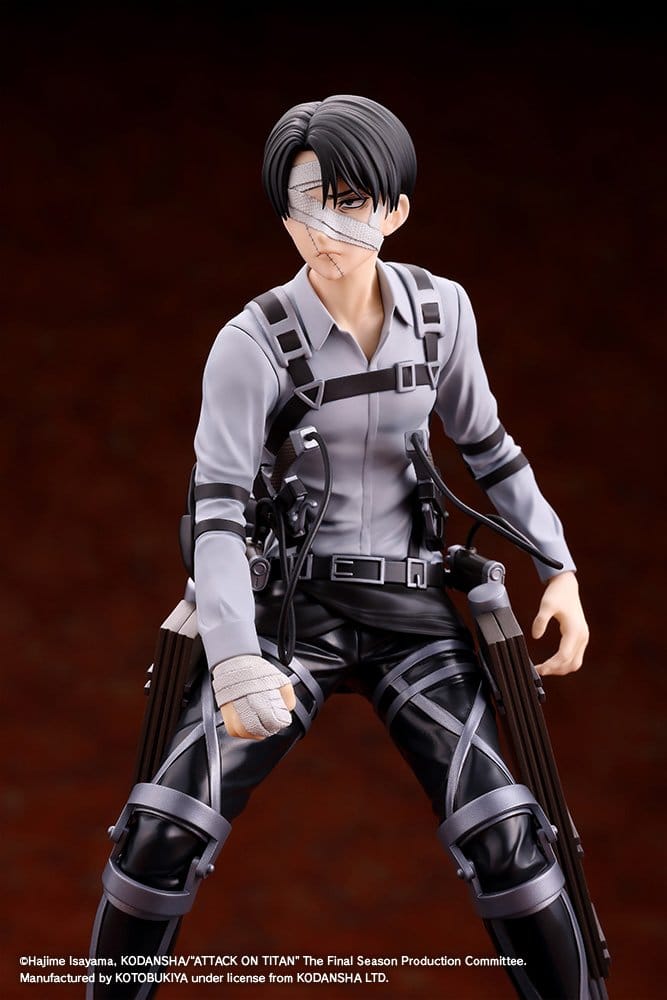 Kotobukiya Attack on Titan The Final Season Levi Ackerman The Final Season Ver. Oshi Works Figur