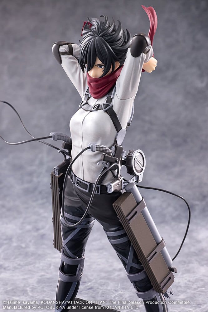 Kotobukiya Attack on Titan The Final Season Mikasa Ackerman Ver. Oshi Works Figur