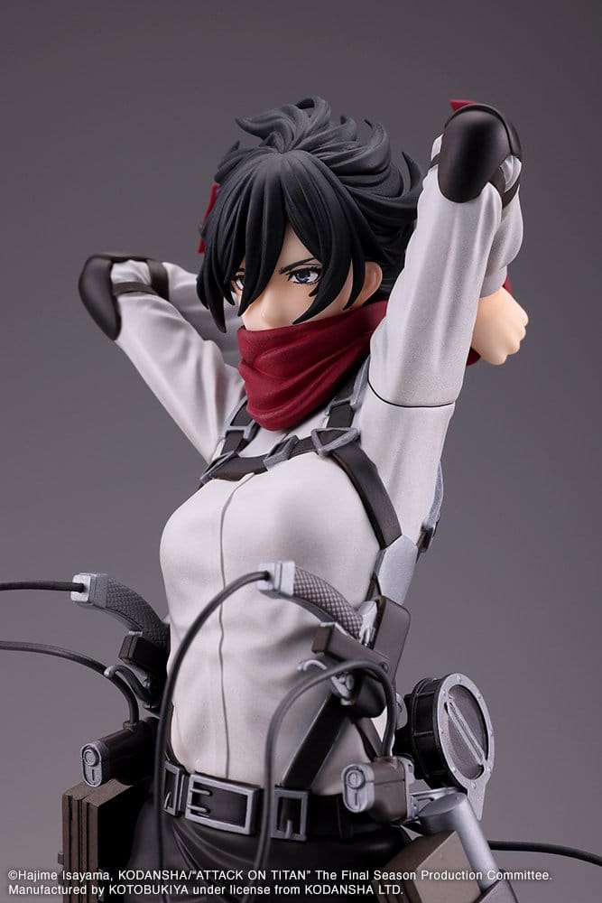 Kotobukiya Attack on Titan The Final Season Mikasa Ackerman Ver. Oshi Works Figur