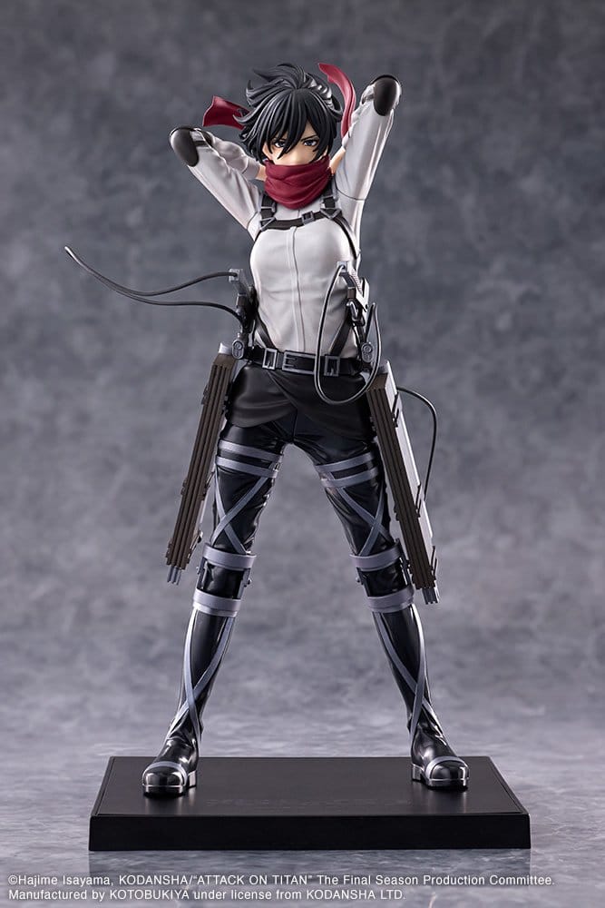Kotobukiya Attack on Titan The Final Season Mikasa Ackerman Ver. Oshi Works Figur