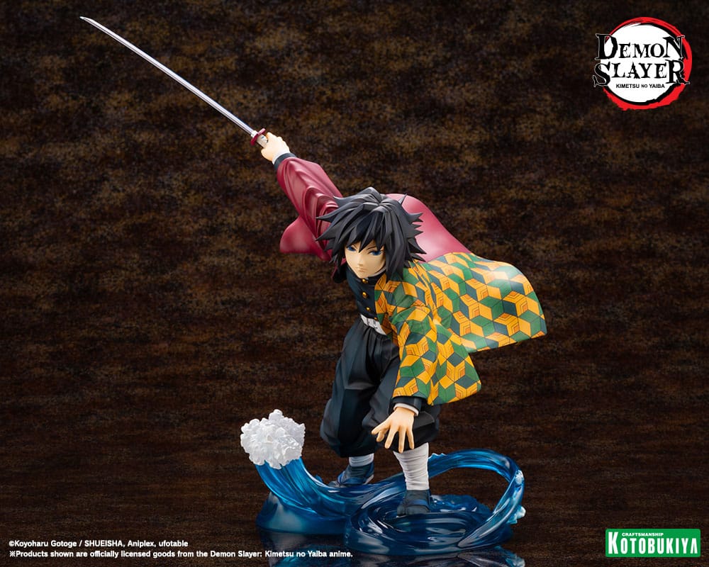 Kotobukiya Demon Slayer Kimetsu no Yaiba Giyu Tomioka ARTFXJ 1/8 Statue