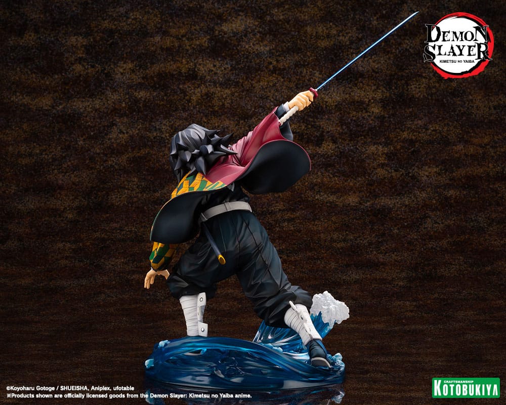 Kotobukiya Demon Slayer Kimetsu no Yaiba Giyu Tomioka ARTFXJ 1/8 Statue