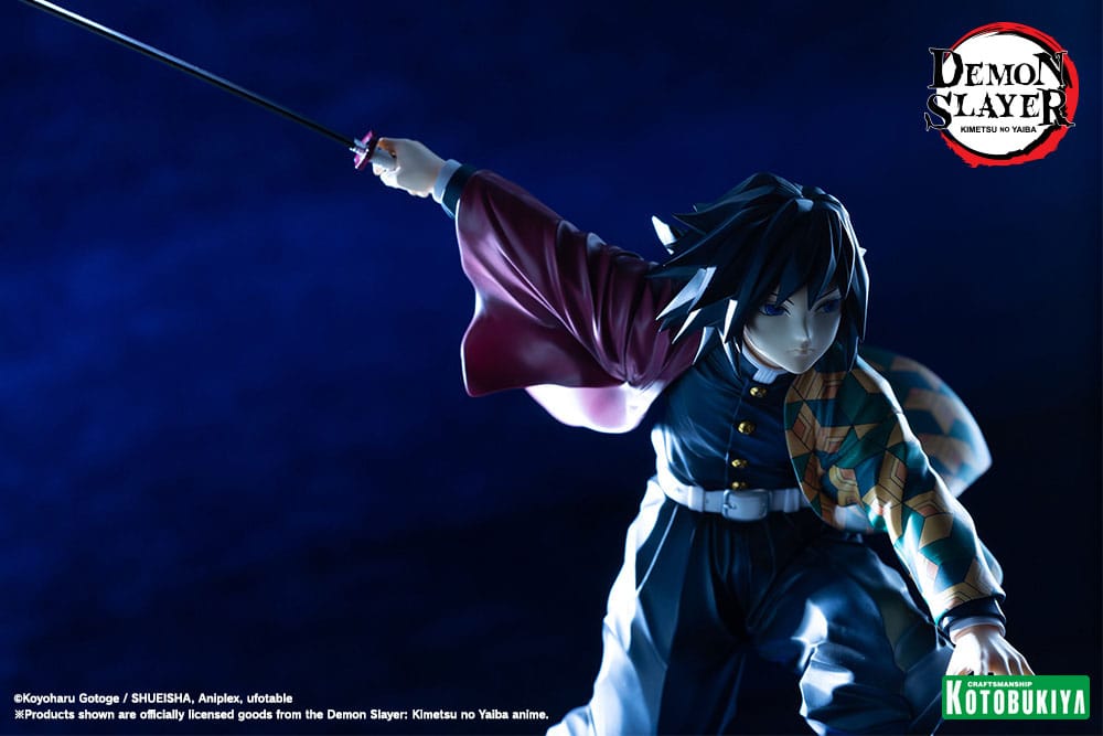 Kotobukiya Demon Slayer Kimetsu no Yaiba Giyu Tomioka ARTFXJ 1/8 Statue