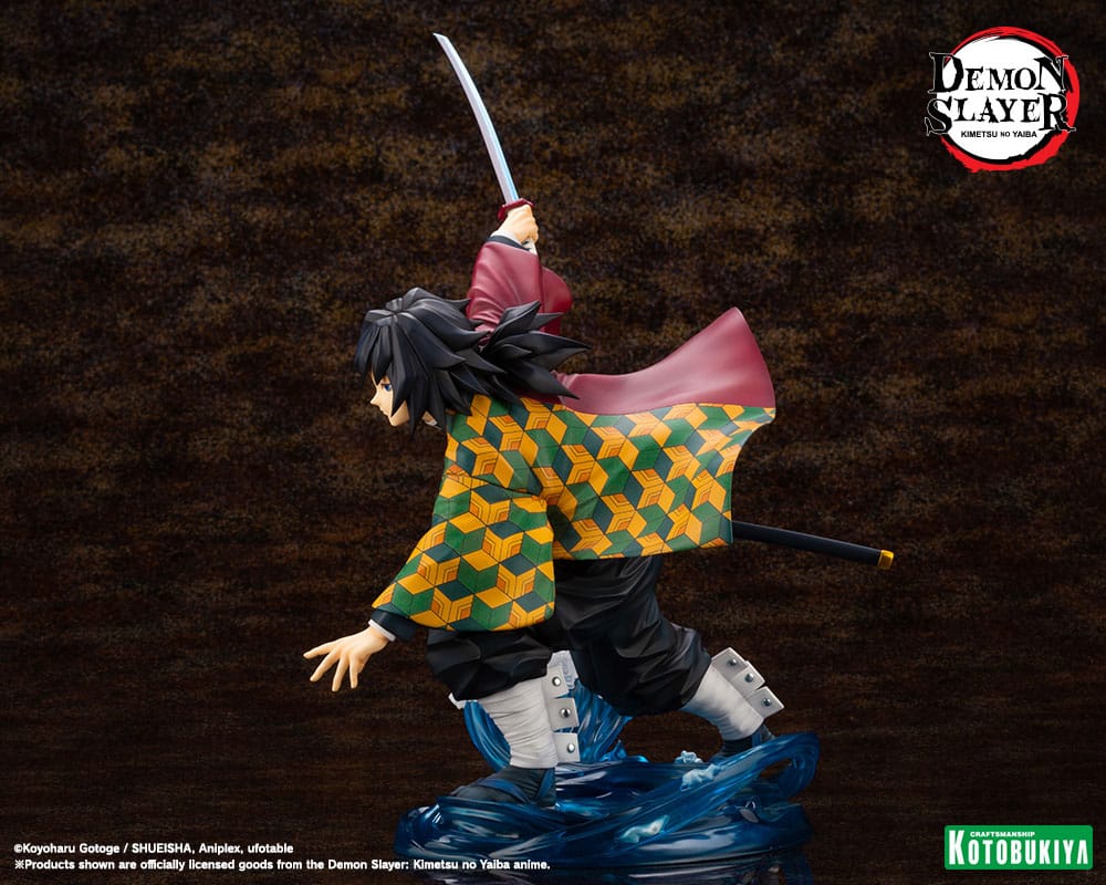 Kotobukiya Demon Slayer Kimetsu no Yaiba Giyu Tomioka ARTFXJ 1/8 Statue