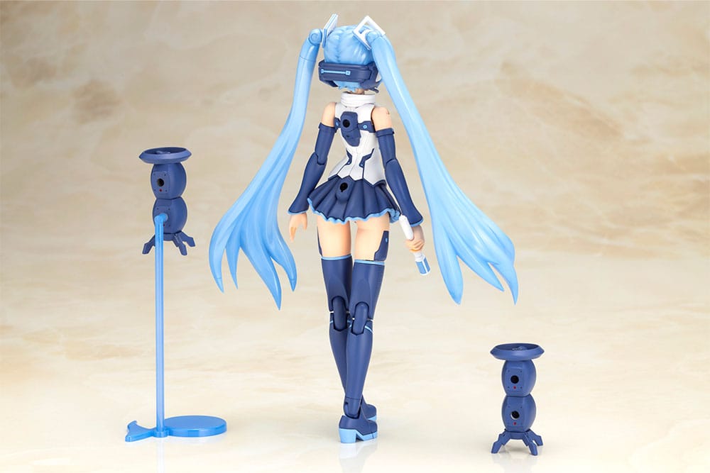 Kotobukiya Frame Arms Girl Frame Music Girl X Hatsune Miku Snow Miku Another Color Ver. Plastic Model Kit