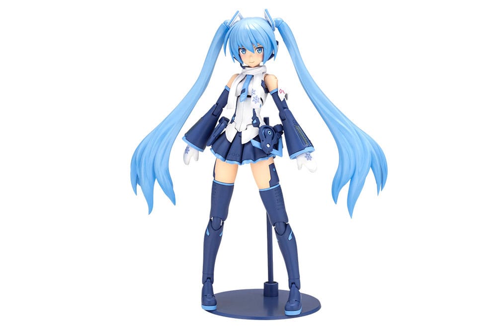 Kotobukiya Frame Arms Girl Frame Music Girl X Hatsune Miku Snow Miku Another Color Ver. Plastic Model Kit
