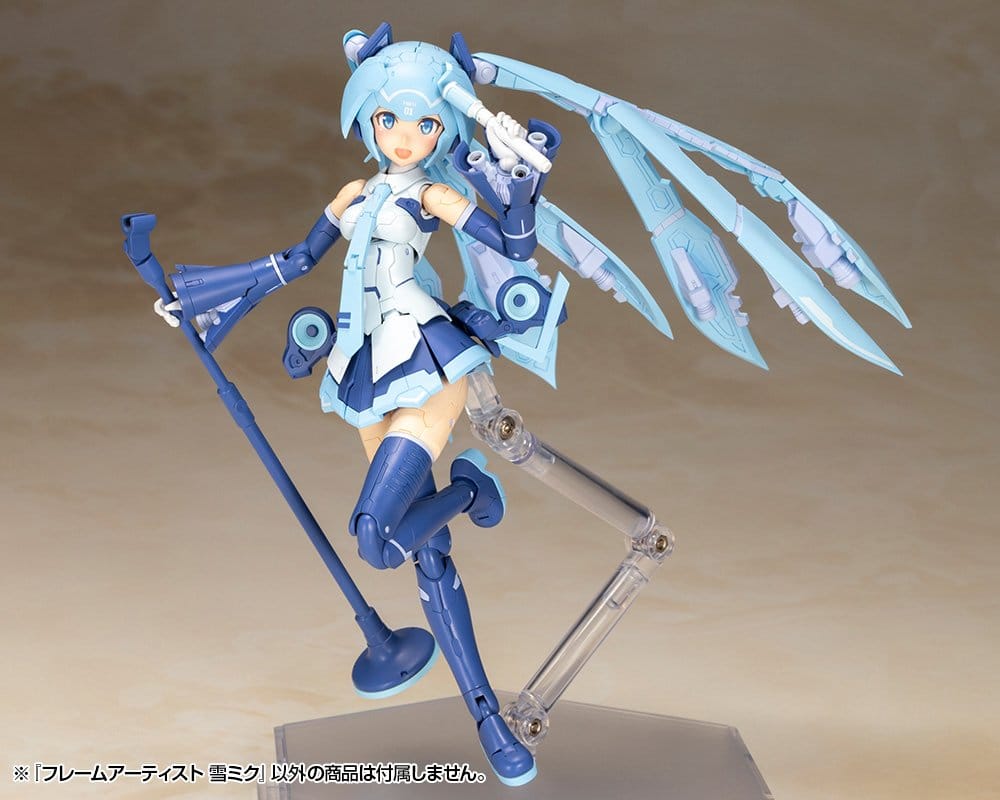 Kotobukiya Frame Arms Snow Miku Frame Artist 1/100 Plastic Model Kit