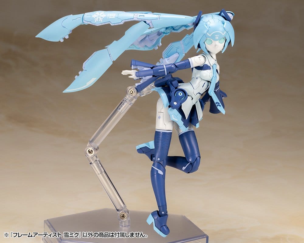 Kotobukiya Frame Arms Snow Miku Frame Artist 1/100 Plastic Model Kit