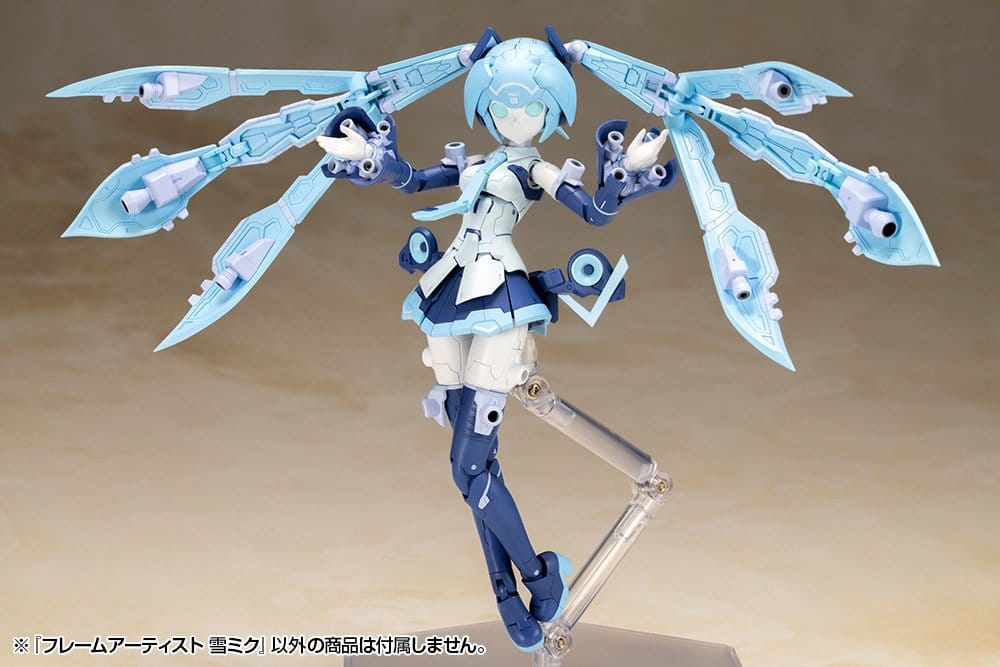 Kotobukiya Frame Arms Snow Miku Frame Artist 1/100 Plastic Model Kit