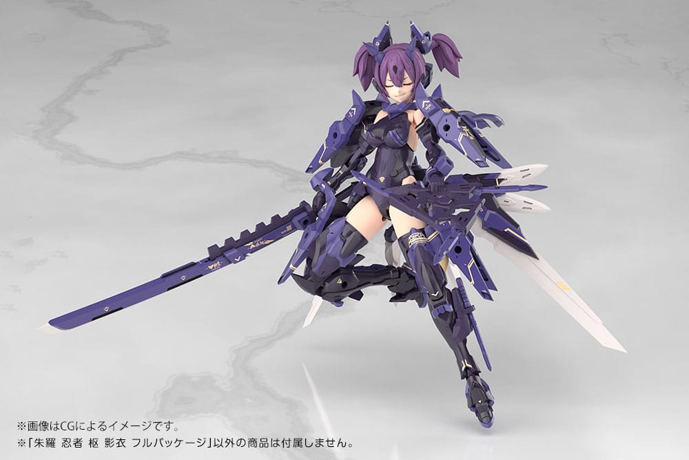 Kotobukiya Megami Device Asra Ninja Kaname Shadow Edition Full Package 1/1 Plastic Model Kit