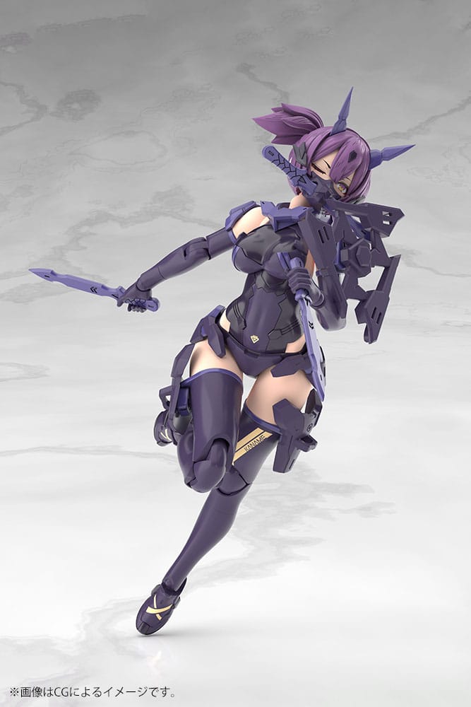 Kotobukiya Megami Device Asra Ninja Kaname Shadow Edition Full Package 1/1 Plastic Model Kit