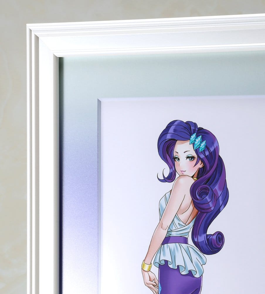 Kotobukiya My Little Pony Bishoujo Rarity Chara Fine Graph Kunstdruck