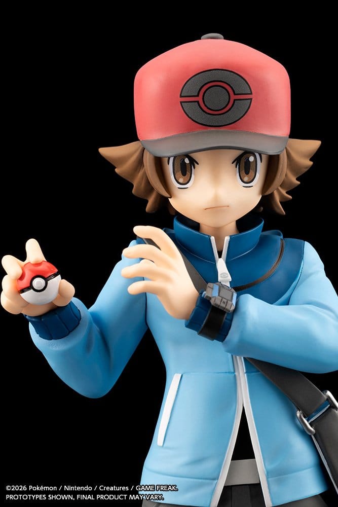 Kotobukiya Pokémon Hilbert With Victini ARTFX J 1/8 Figur