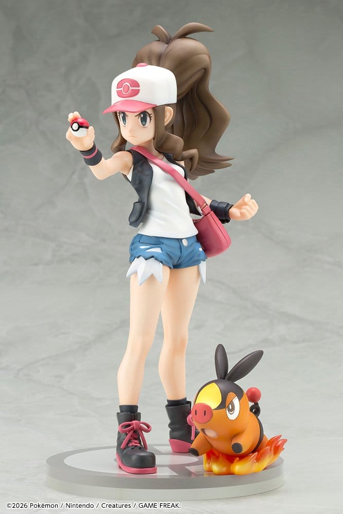 Kotobukiya Pokémon Hilda With Tepig Artfx J 1/8 Figur