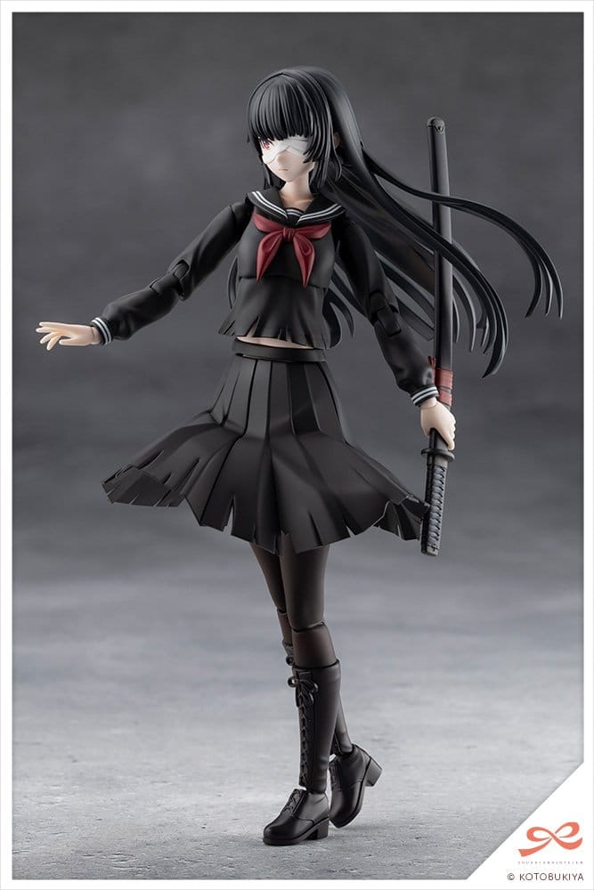 Kotobukiya Sousai Shojo Teien Kuon Yakushiji Maria Kagaribi Damage Ver. 1/10 Plastic Model Kit